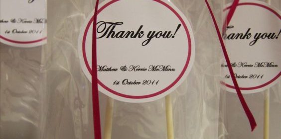Personalised wedding favours – the secret ingredient for a perfect wedding